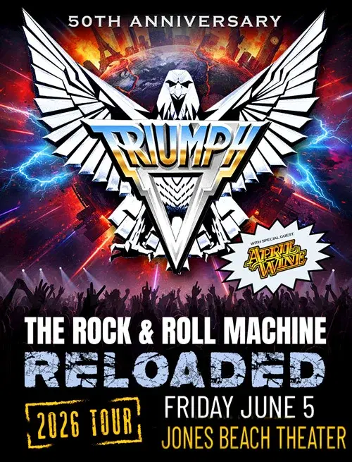 TRIUMPH + April Wine - back after 30 years! 50th Anniversary