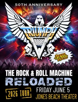 TRIUMPH + April Wine - back after 30 years! 50th Anniversary