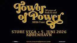 Tower of Power - fredag 5. juni - VEGA