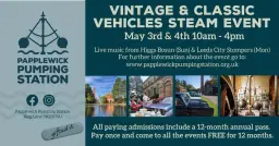 Vintage & Classic Vehicles Steam Event