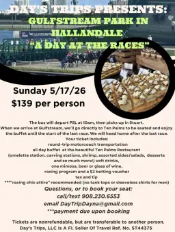 Gulfstream Park “A Day At The Races”