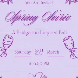 Spring Soirée - A Bridgerton Inspired Ball