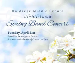 5-8 Spring Band Concert