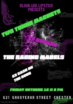 Two Tonne Machete | 77 Spears | The Racing Mabels