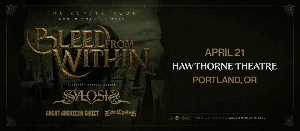 Bleed From Within - Hawthorne Theatre - Portland, OR