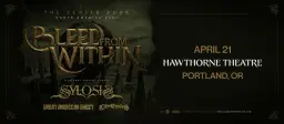 Bleed From Within - Hawthorne Theatre - Portland, OR