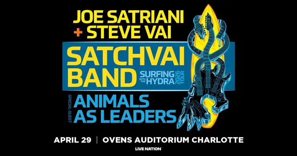 SatchVai Band Ft Joe Satriani & Steve Vai with Animals As Leaders