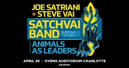 SatchVai Band Ft Joe Satriani & Steve Vai with Animals As Leaders