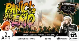 Emoklubben x Panic! At The Emo UK | Debaser Klubben