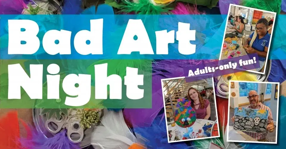 Bad Art Night at Annmarie Garden