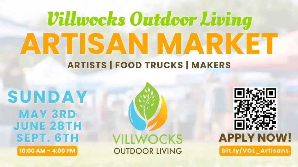 Villwocks Outdoor Living Artisan Market: May 3rd