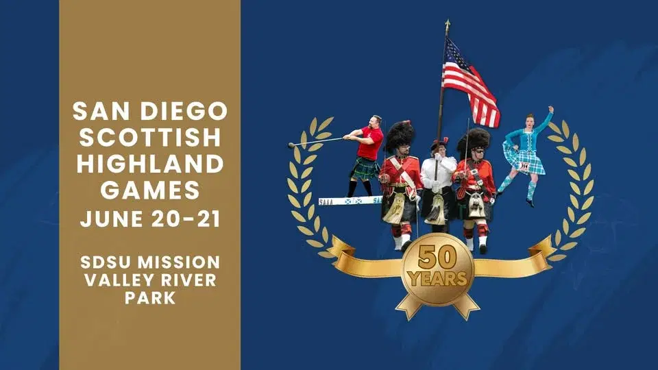 San Diego Scottish Highland Games 50th Anniversary