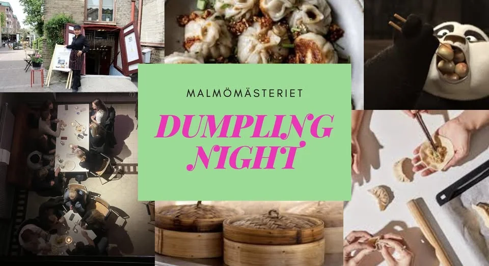 Dumplingkväll! Dumpling night!