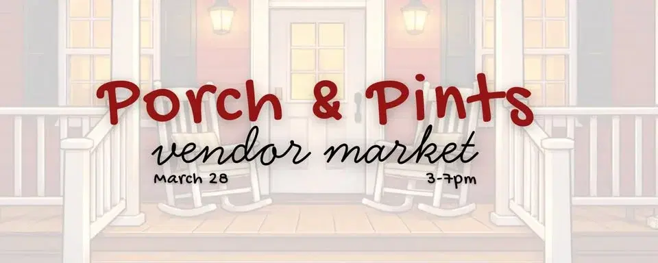 Porch & Pints Vendor Market