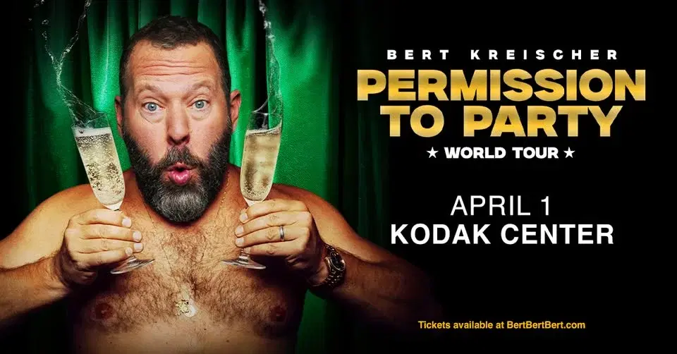 BERT KREISCHER: PERMISSION TO PARTY (Rochester, NY)