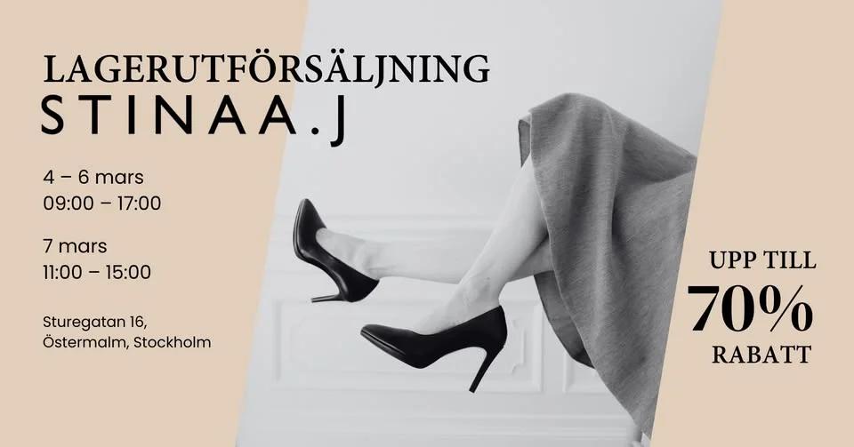 STINAA.J LagerutförsÀljning