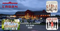 Danshelg i Uddeholmsladan 5-6 juni 2026