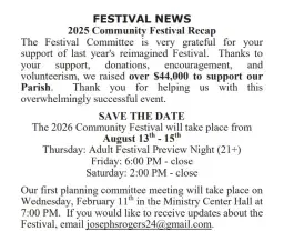 2026 Community Festival