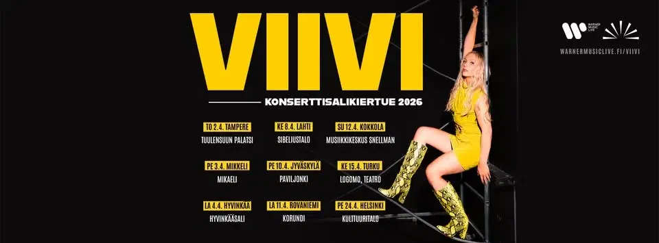 VIIVI - Konserttisalikiertue 2026