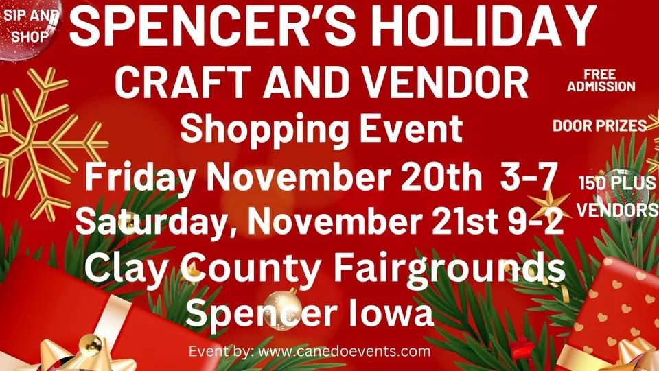 Spencer’s Holiday Craft, Vendors, Boutiques and More Shopping Event