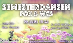 Fox & WCS Night med WCSkurs - Tema: Sommar (2 DANSGOLV)