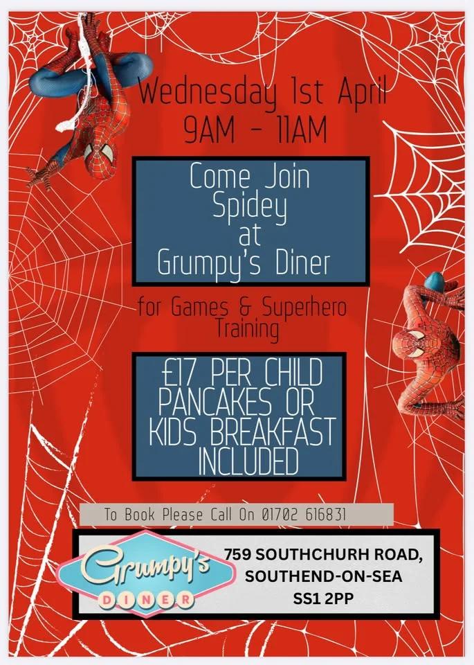 Breakfast with Spidey
