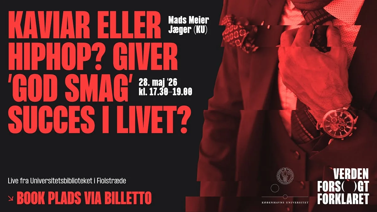 Kaviar eller hiphop? Giver ’god smag’ succes i livet?