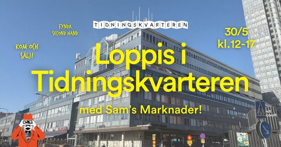 Loppis i Tidningskvarteren