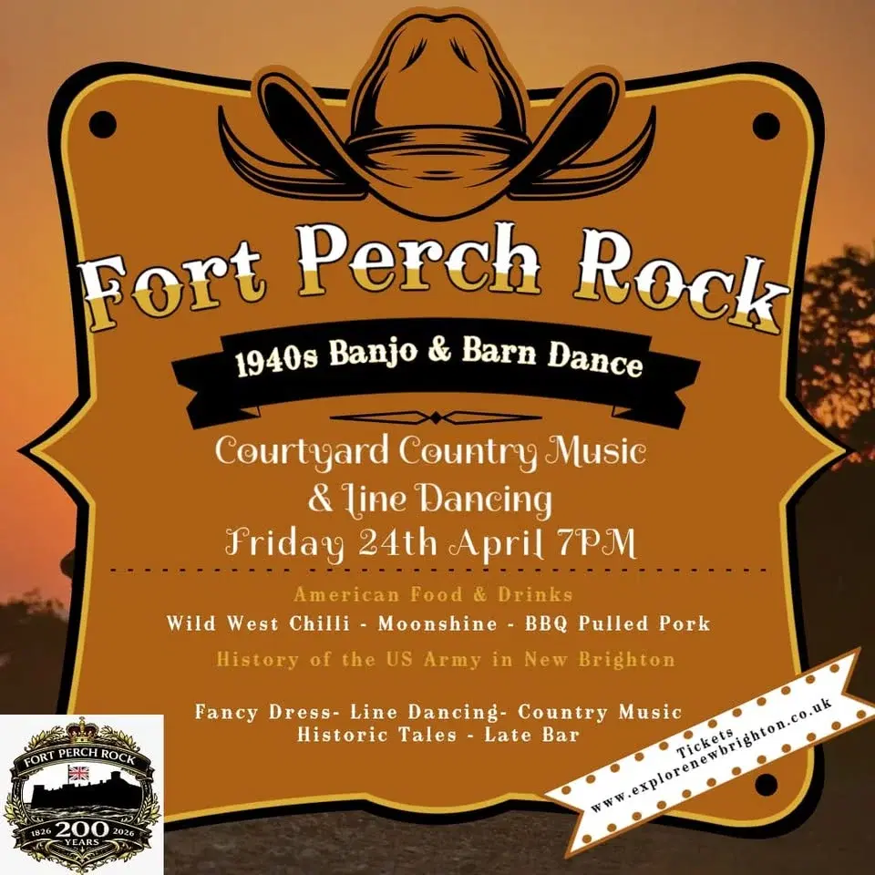 1940s Country Music Wartime Special - Banjo & Barn Dance at Fort Perch Rock