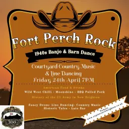 1940s Country Music Wartime Special - Banjo & Barn Dance at Fort Perch Rock