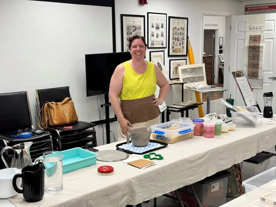 Rustic Paper-making for Adults workshop