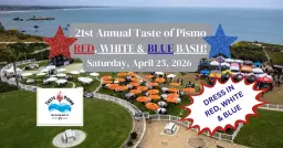 21st Annual Taste of Pismo - Red, White & Blue Bash!