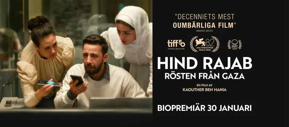 HIND RAJAB - RÖSTEN FRÅN GAZA + samtal med Johanna Wallin och Heba Saleh