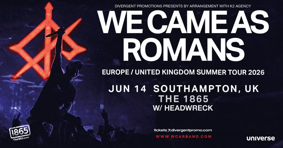 We Came As Romans at The 1865, Southampton
