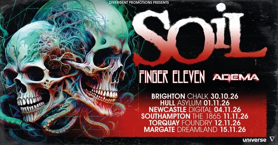 SOiL + Finger Eleven + Adema at Chalk, Brighton