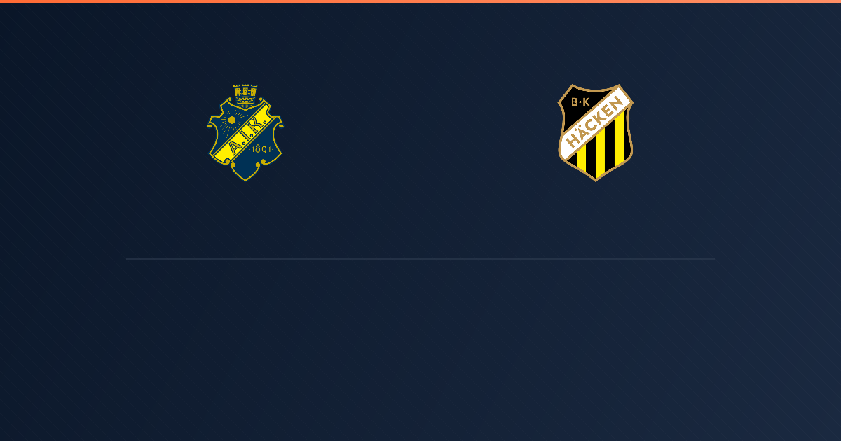 AIK vs Hacken