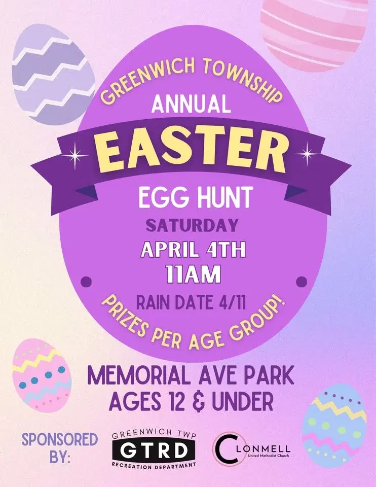 Greenwich Township Annual Easter Egg Hunt