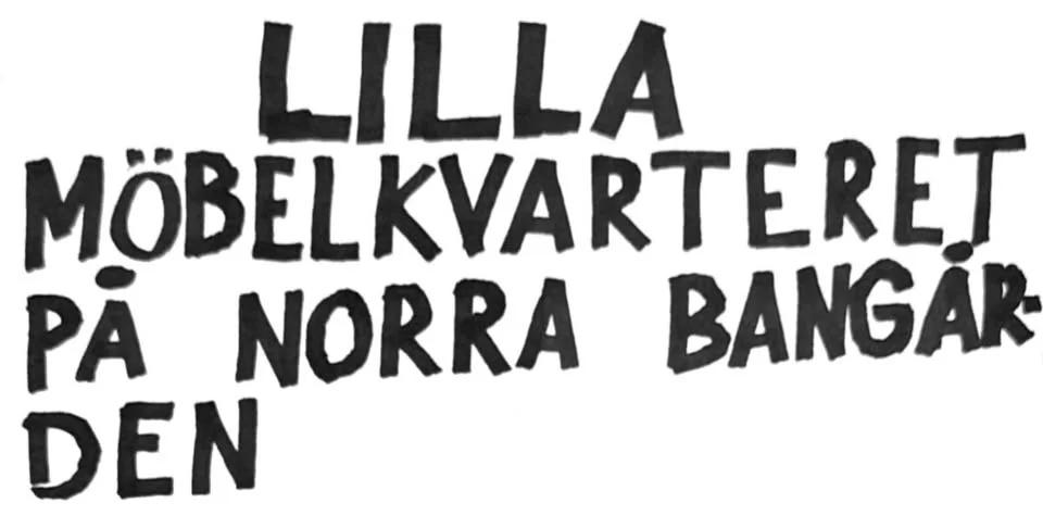 Lilla Möbelkvarteret på Norra Bangården
