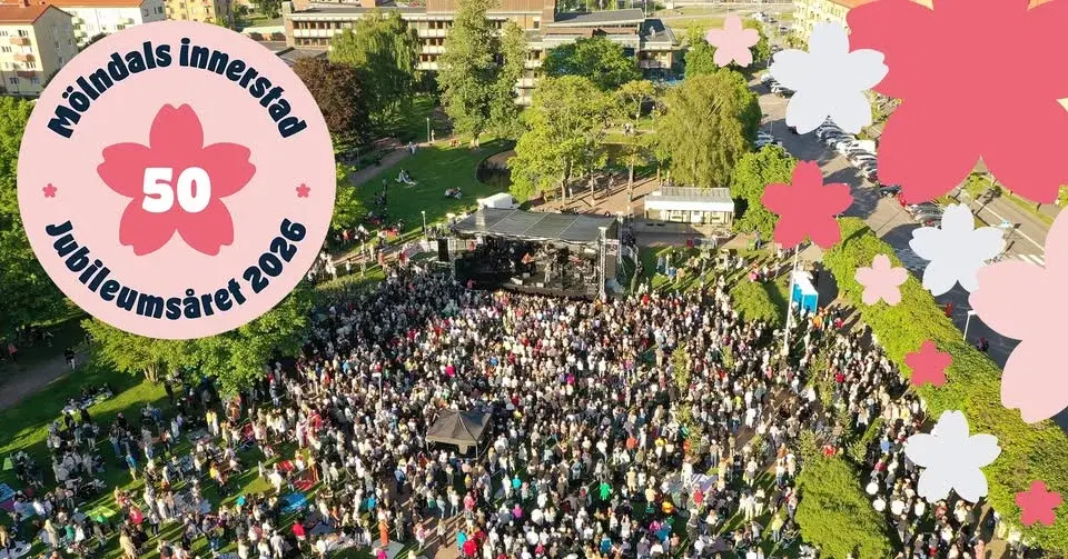 Stadsfestival i Mölndal – 5–6 juni 2026