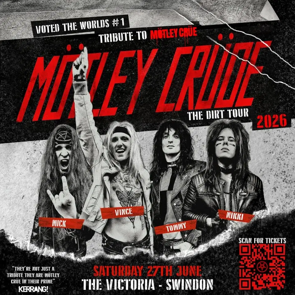 Mötley Crüde - The Dirt Tour 2026 - The Victoria - Swindon