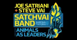 SatchVai Band Ft Joe Satriani & Steve Vai with Animals As Leaders