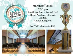 IYMC London 2026 Showcase Recital