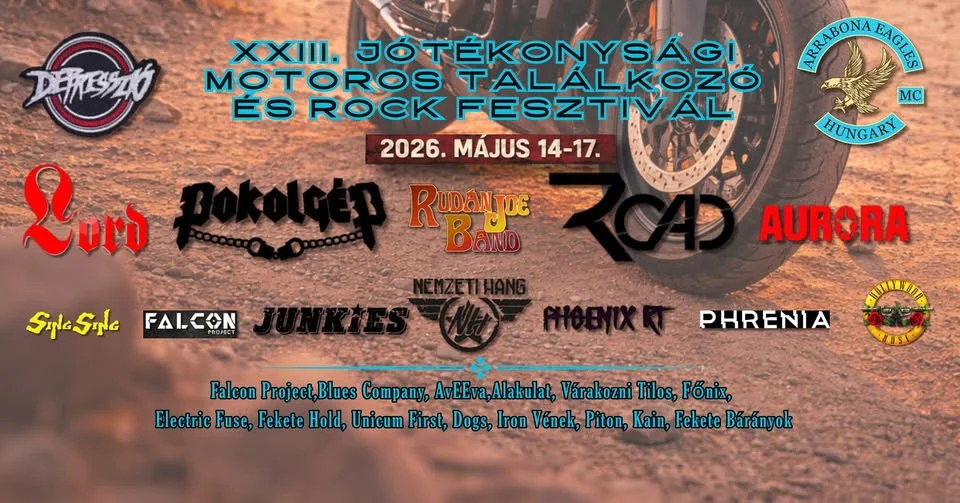 XXIII. Jótékonysági Motoros Találkozó és Rockfesztivál