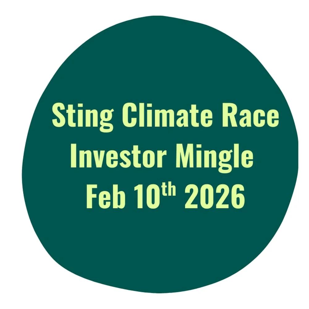 Sting Climate Race Investor Mingle