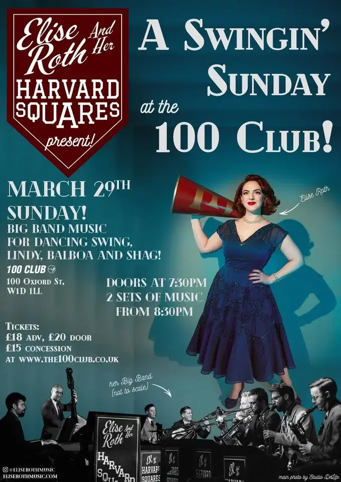 A Swingin' Sunday at the 100 Club!