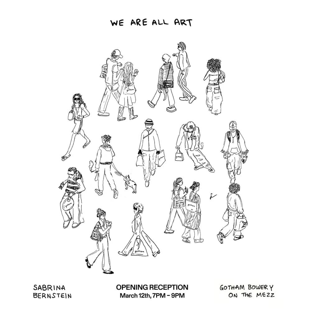 We Are All Art Opening at Gotham Bowery
