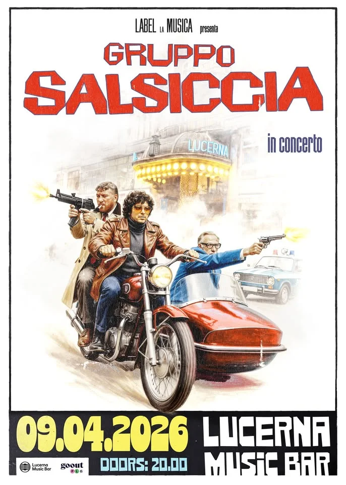 GRUPPO SALSICCIA - Když řeknu, tak přijdu LIVE KONCERT