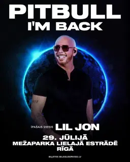 Pitbull - Mežaparka Lielā estrāde