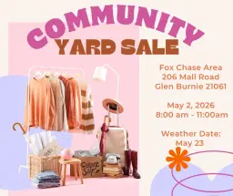 Fox Chase Area Yard Sale