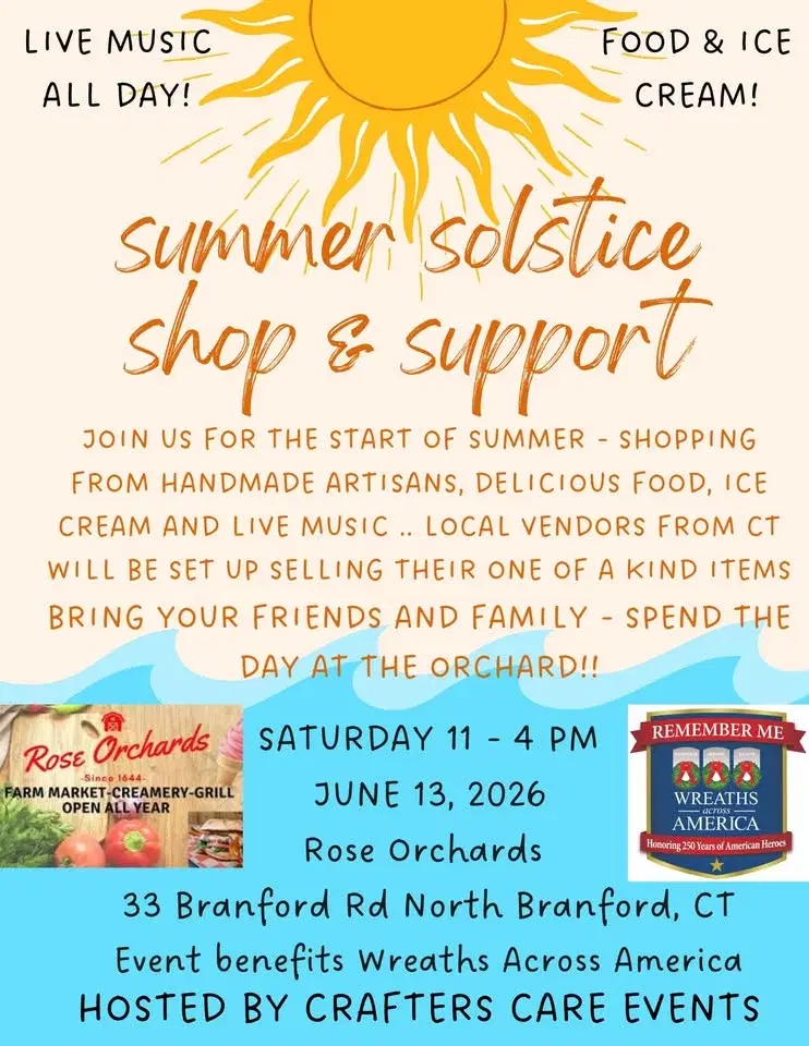 Crafters Care Events - Summer Solstice Shop & Support